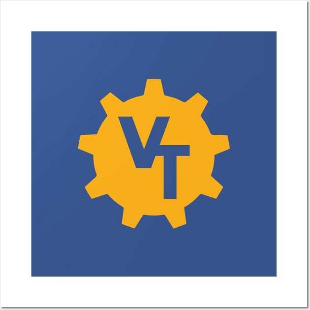 VTU Vault Logo Wall Art by ipixeldot